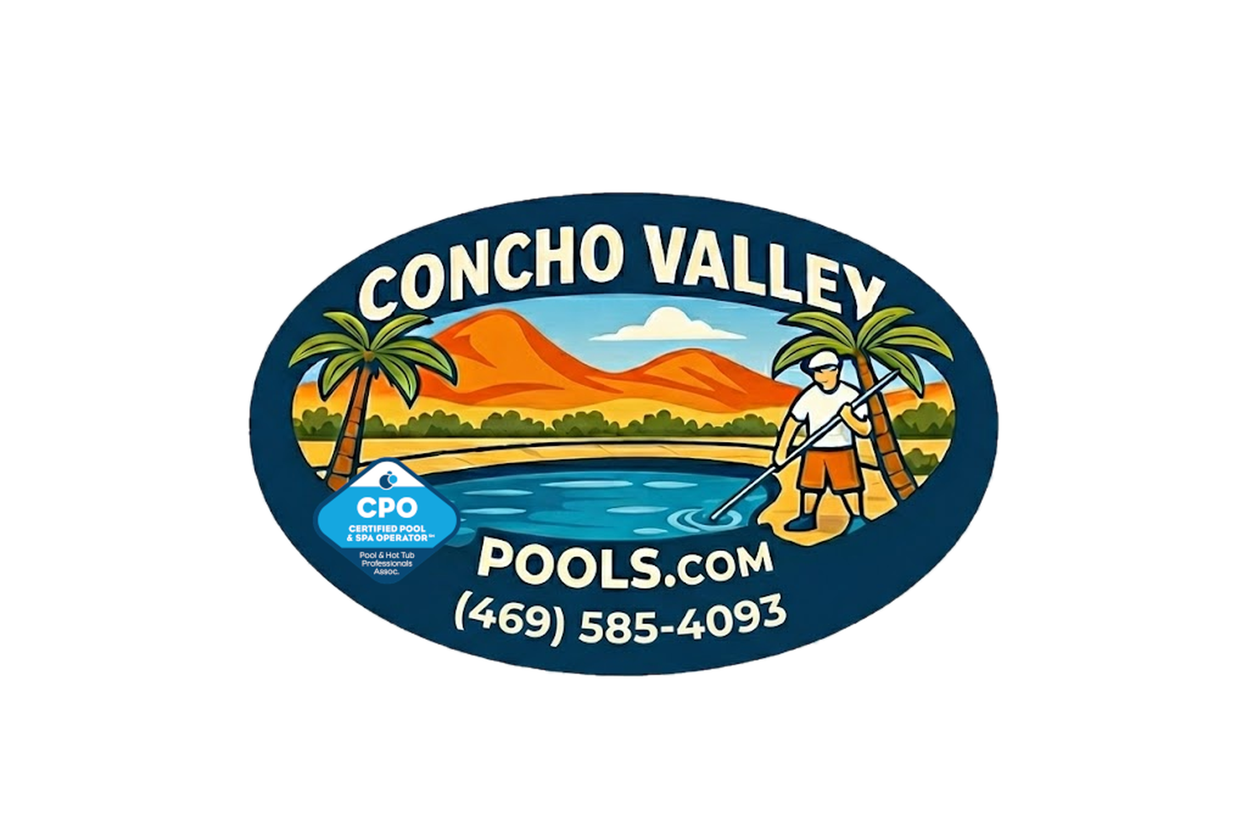 Concho Valley Pool Logo